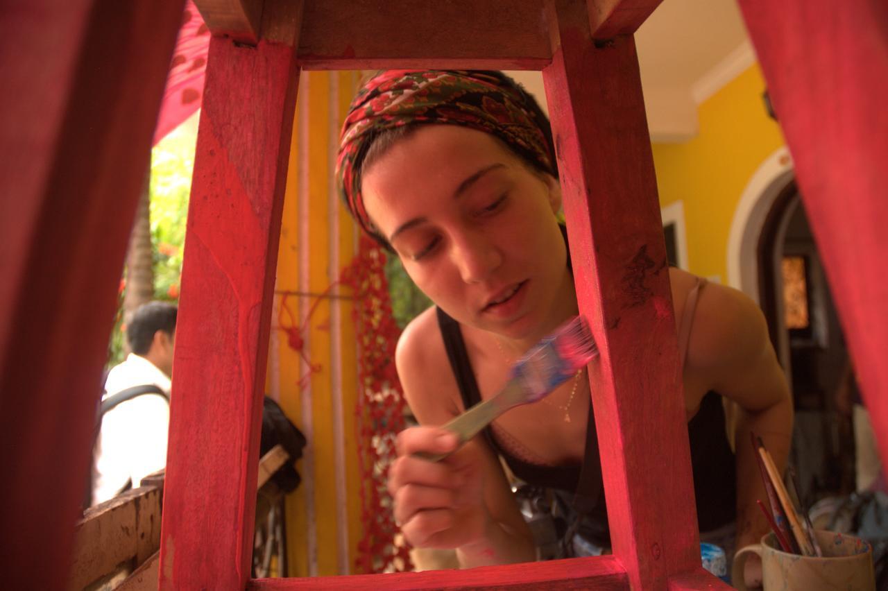 Namahstay Eco Hostel & Coworking & Art Community Space 阿姆波尔 外观 照片